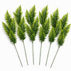 Pack of 6 x 50cm Artificial Fern Spray Stem - Spring Green