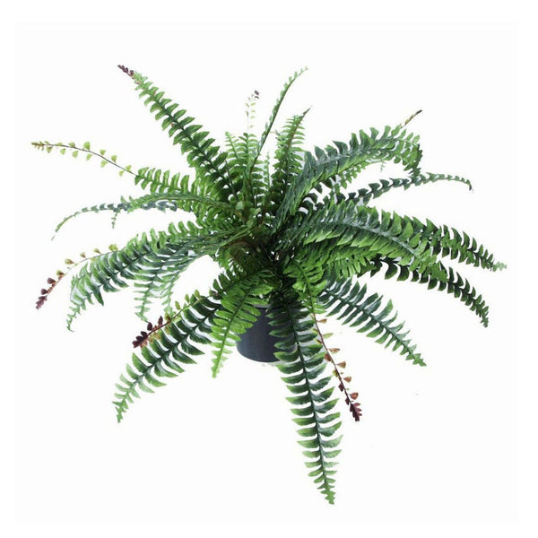 Artificial Foliage Plant Pot Boston Bushy 60cm Plants