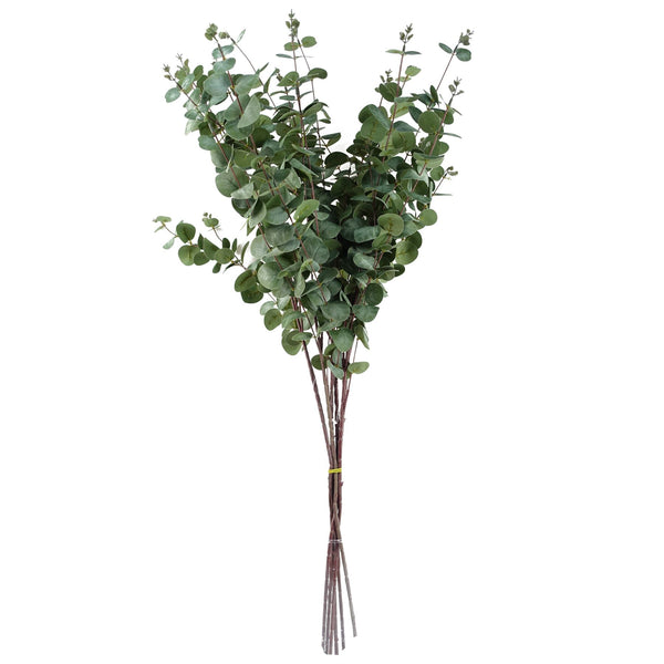 Pack of 6 x Artificial Foliage Eucalyptus Foliage 100cm