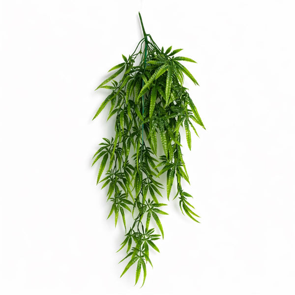 Pack of 6 x 80cm Artificial Trailing Fern Leaf Plant Hanging Faux Greenery Vine