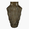 65cm Yellow Rose Display Geometric Glass Vase - Premium Quality