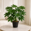 60cm Leaf Design UK Realistic Large Artificial Foliage Plant with Pot