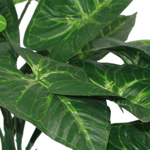 45cm Leaf Design UK Realistic Large Artificial Foliage Plant with Pot
