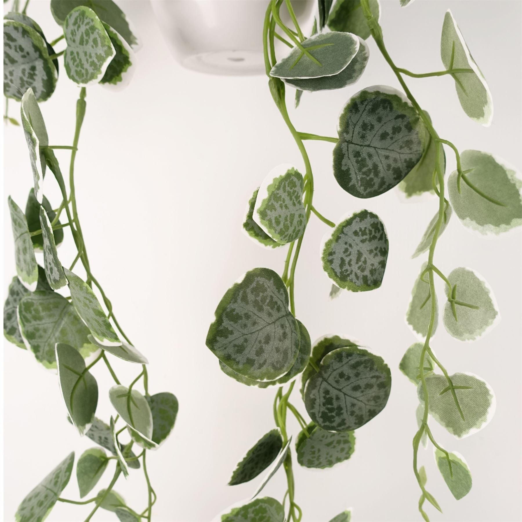 90cm Artificial Potted Hanging Trailing Green Plant - String of Hearts