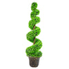 120cm Green Large Botanik Spiral with Decorative Planter - Premium Quality