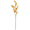 Leaf Design 6x 130cm Yellow Blossom Floral Spray Artificial