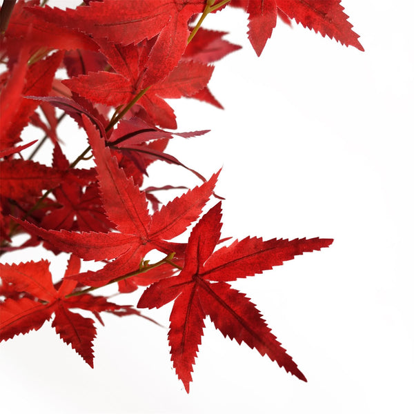 120cm Artificial Red Maple Tree - Premium Quality