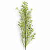 Pack of 6 x 48cm Artificial Wild Berry Blossom Spray Stem – Faux Green Floral Filler