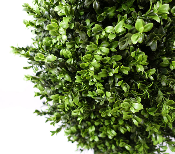 120cm Pair of Buxus Ball Cone Artificial Tree UV Resistant Outdoor - Premium Quality