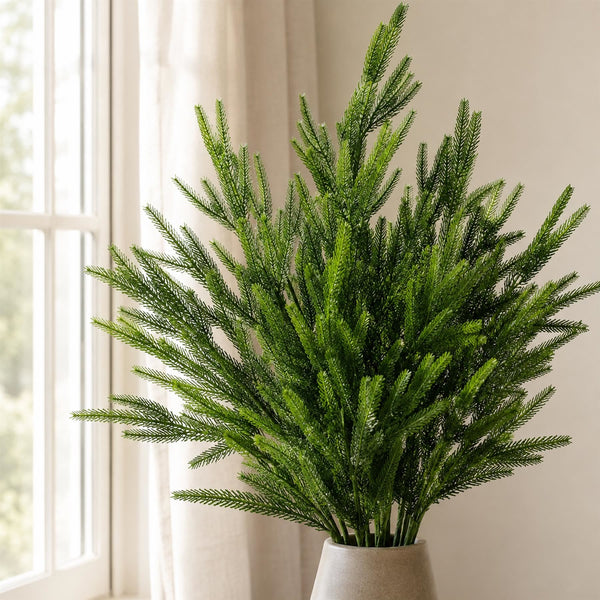 95cm Artificial Green Pine Needle Spray