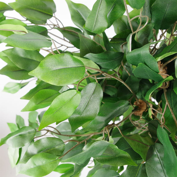 Artificial Ficus Tree Plant 90cm Evergreen Trunk