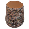 40cm x 32cm Aztec Large Composite Textured Vase Composite Plant Pot - Premium Quality