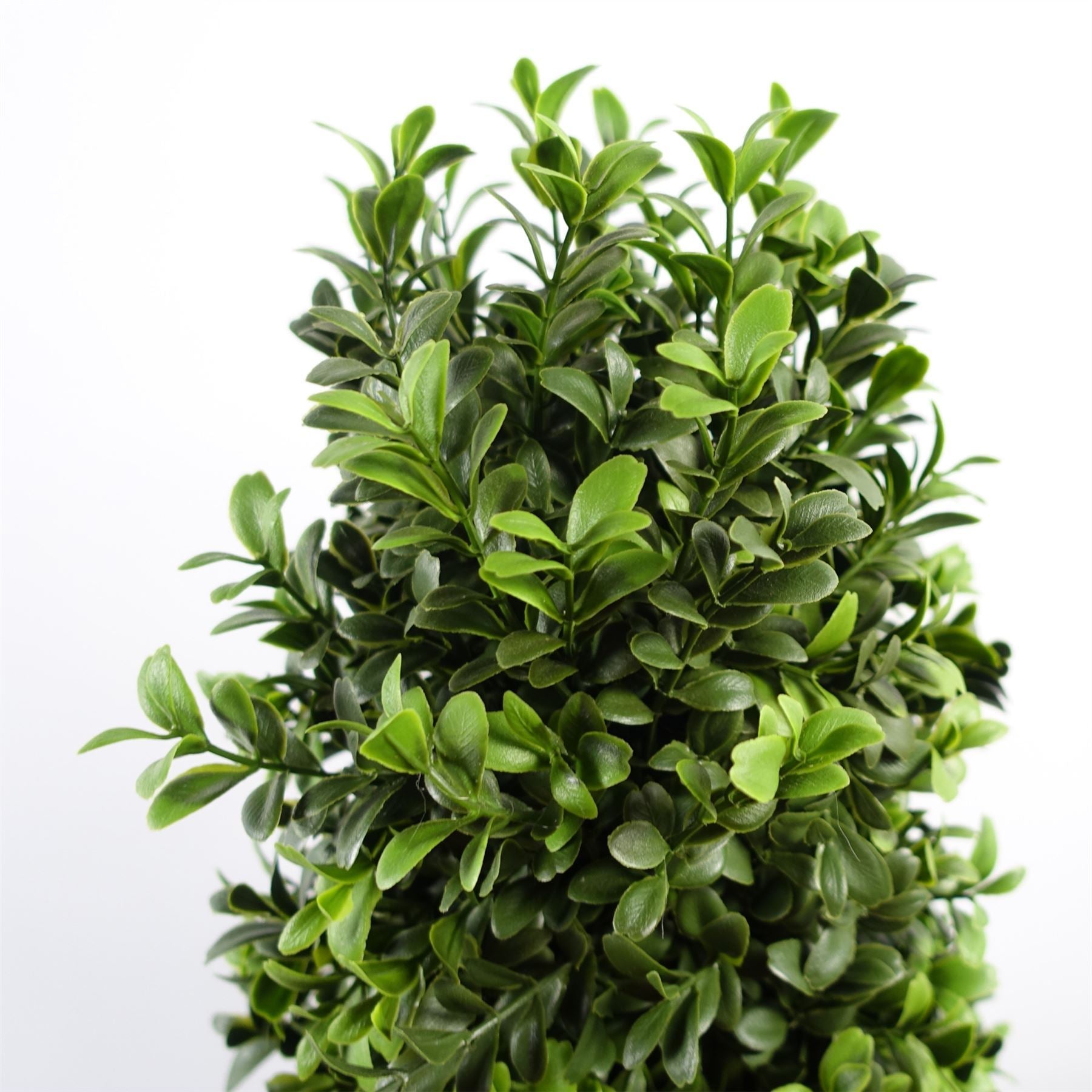 120cm Pair of Spiral Buxus Artificial Tree UV Resistant Outdoor - Premium Quality