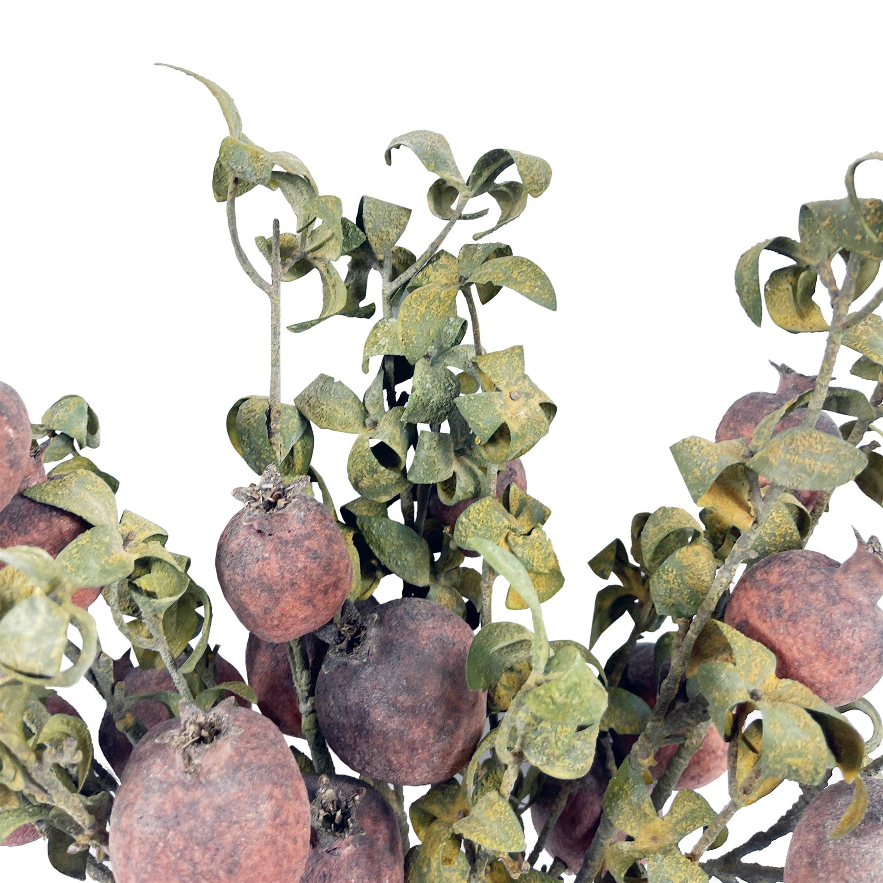75cm Artificial Pomegranate Stem Artificial Red