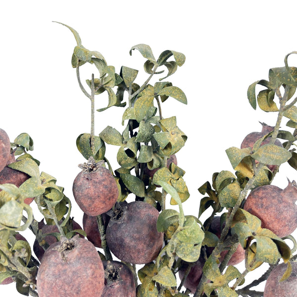 75cm Artificial Pomegranate Stem Artificial Red