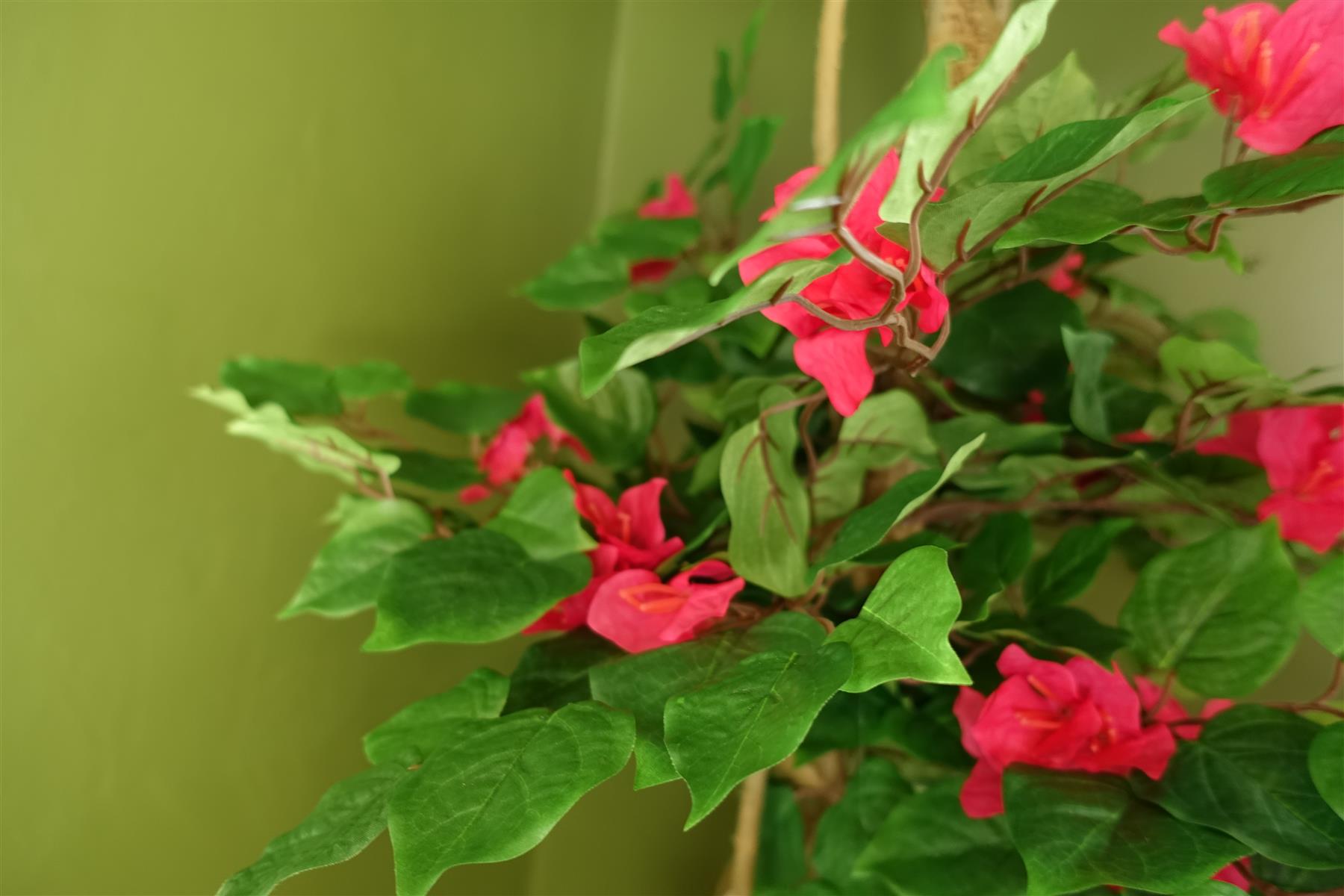 Pink Artificial Silk Tree Blossom Bougainvillea Japanese Tree