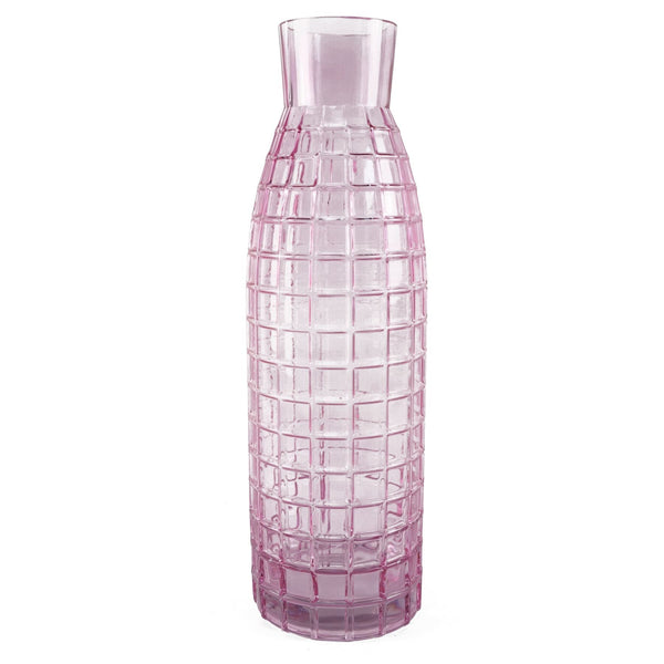 100cm White Artificial Blossom and Berries Glass Vase - Premium Quality