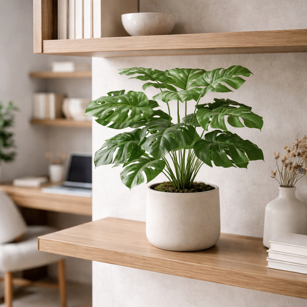Artificial Monstera Plant - 60cm Monstera
