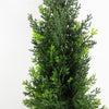 120cm Pair of Artificial Cedar Cypress Topiary UV Resistant - Premium Quality