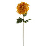 100cm Yellow Chrysanthemum Glass Ball Vase - Premium Quality