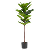 120cm Premium Artificial Fiddle Fig Tree