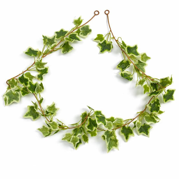 160cm Artificial Ivy Garland Trailing Hanging Plant Faux Foliage - Variegated - Premium Quality