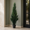 90cm UV Artificial Cedar Cypress Topiary UV Resistant