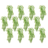 Pack of 12 x 120cm Artificial Hanging Palm Leaves Plant