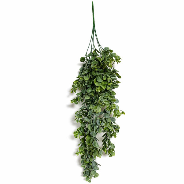 Pack of 6 x 75cm Artificial Trailing Round Botanik Hanging Foliage Plant - Bright Lime Green - Premium Quality