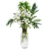 Pack of 6 x 100cm Artificial Fern Foliage Stem - Premium Quality