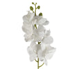 Artificial Flowers Phalaenopsis Orchid White Stem 100cm