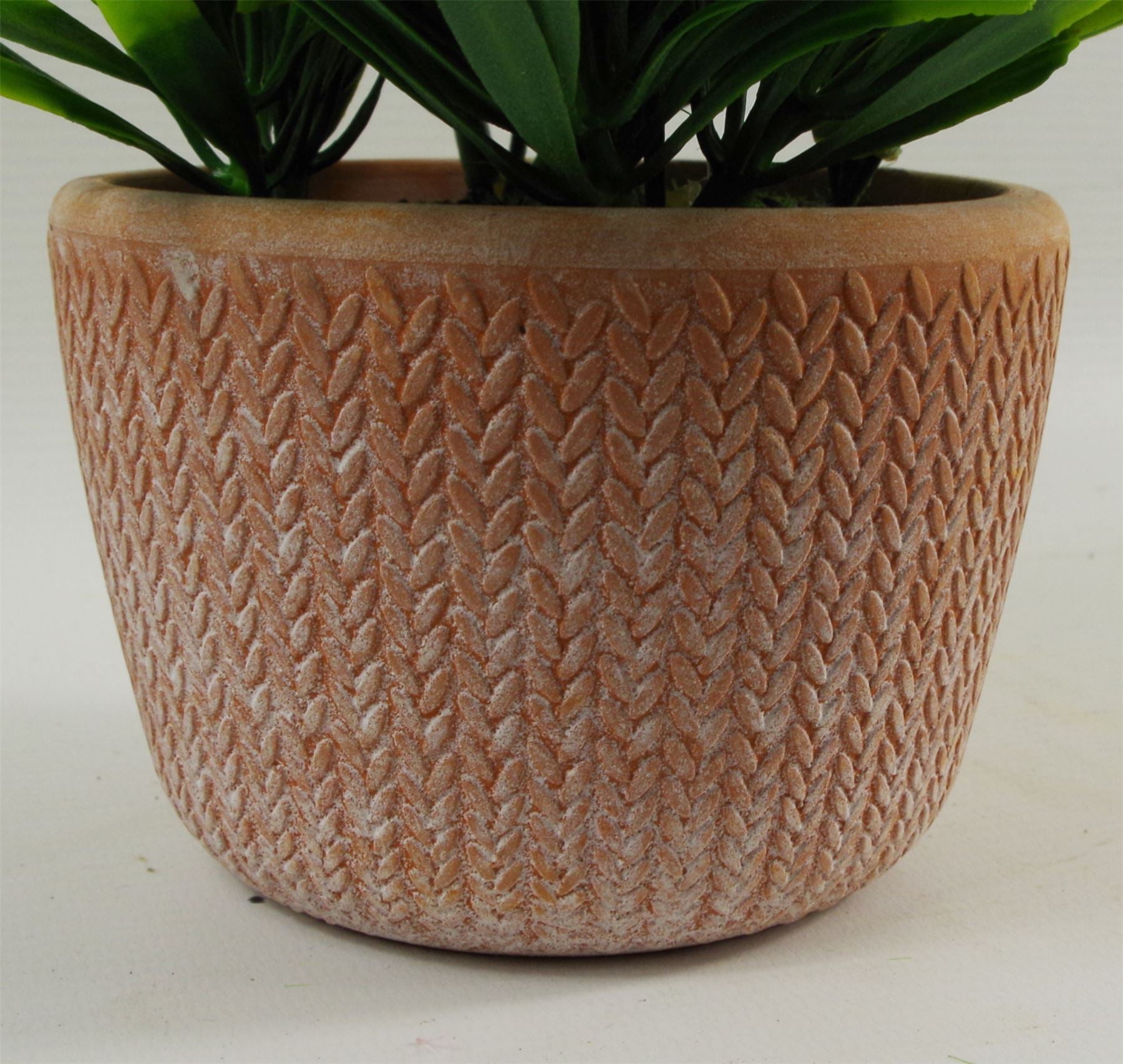 Artificial Plant Terracotta Pot Honey Shrub