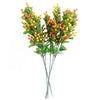 Artificial Foliage Orange Berry Spray 70cm