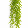 100cm Artificial Trailing Rhipsalis Style Hanging Plant - Light Green Tips