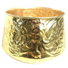 18cm Gold Swirl Metal Planter by Botanik - Premium Quality