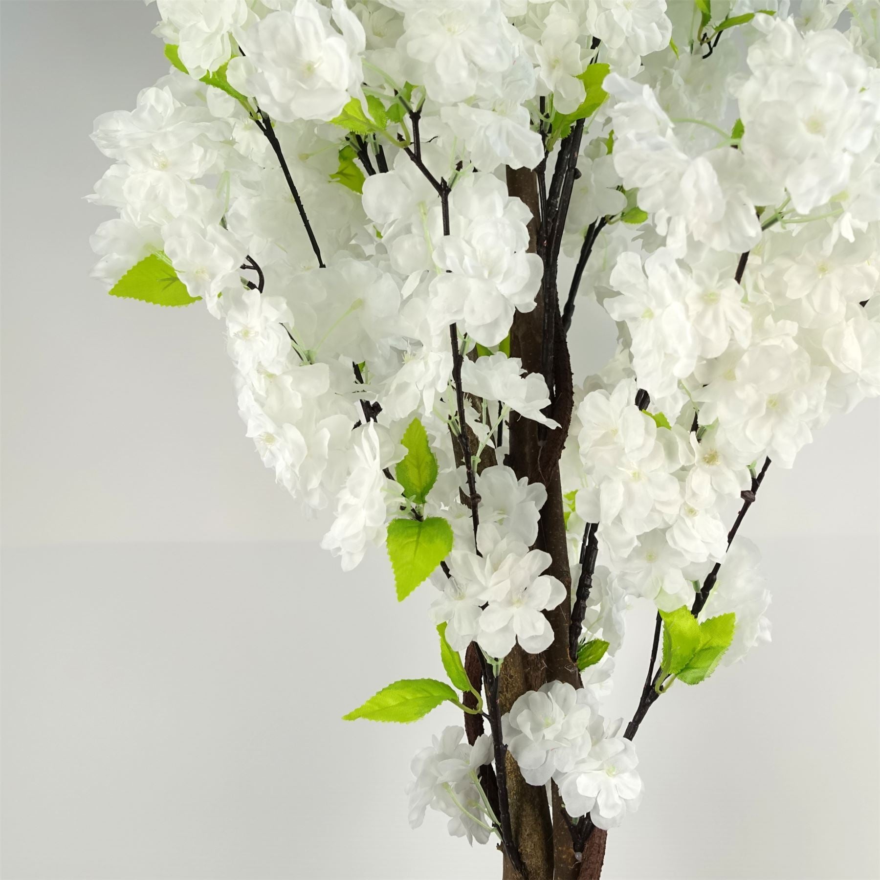 Artificial Blossom Tree White 150cm 5ft Realistic Faux House Plant Fully Potted Botanik