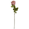 Pack of 6 x 70cm Artificial Light Pink Rose