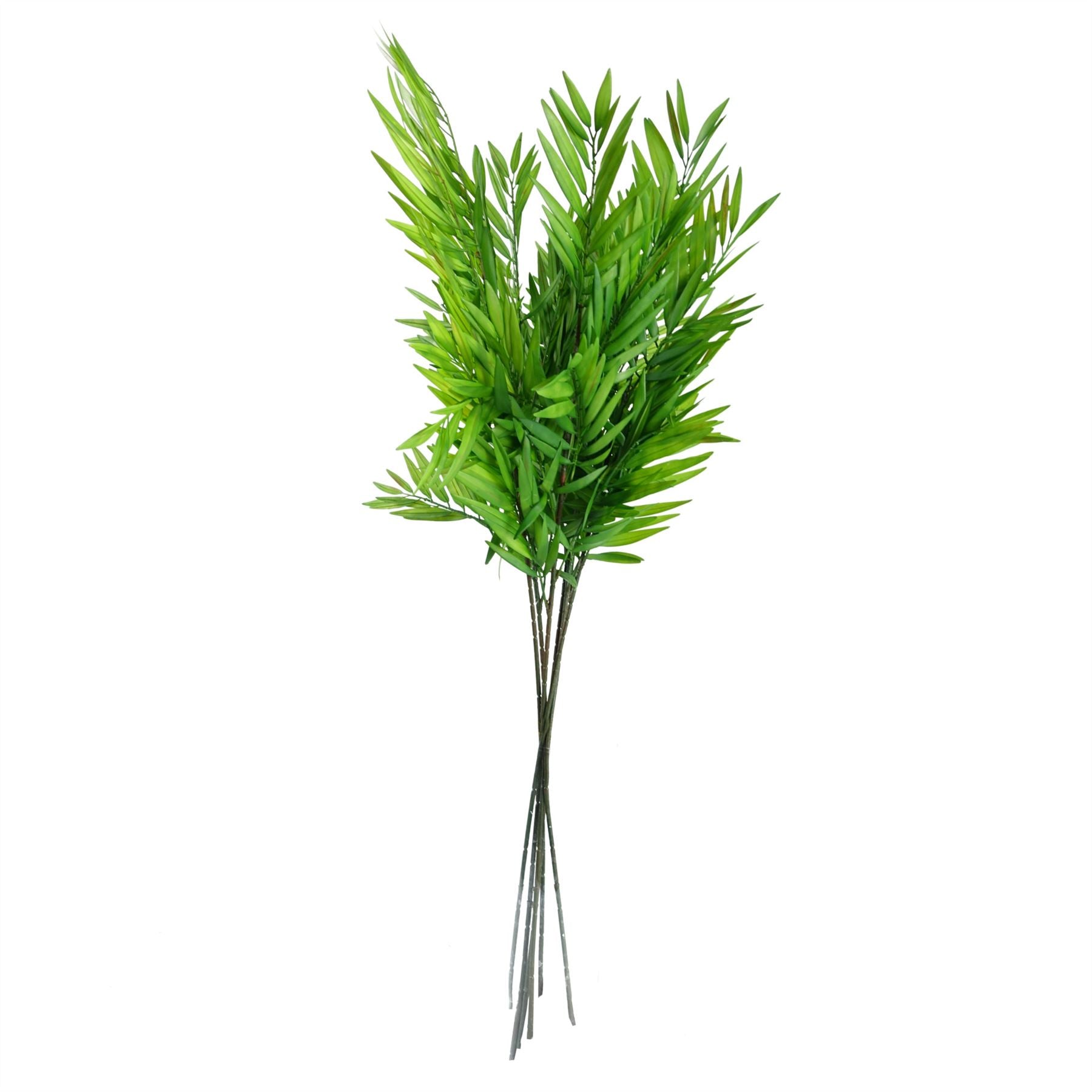 Pack of 6 x Artificial Foliage Bamboo Fern Stem 85cm