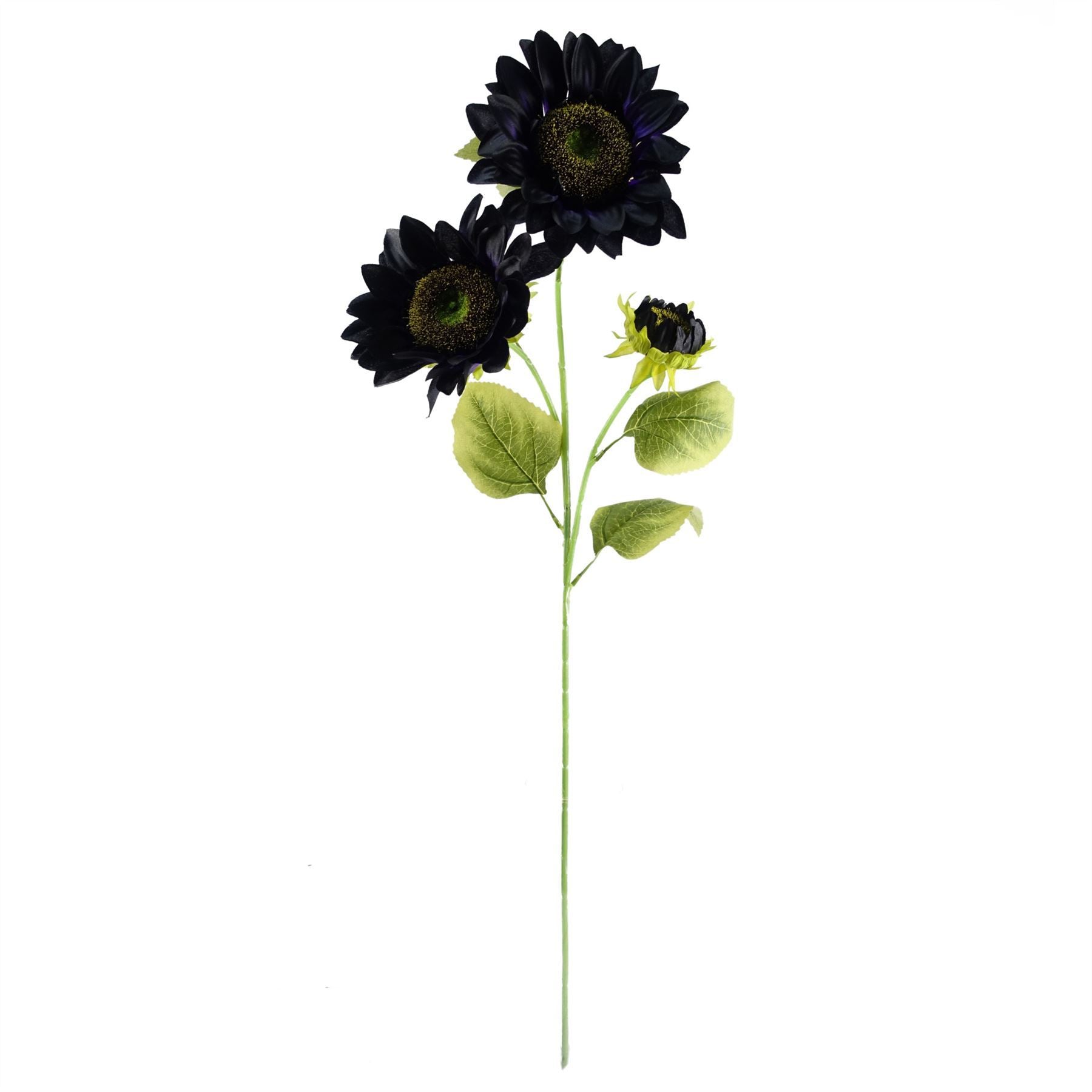Pack of 6 x 88cm Purple Artificial Sunflower - 18 heads - Premium Quality