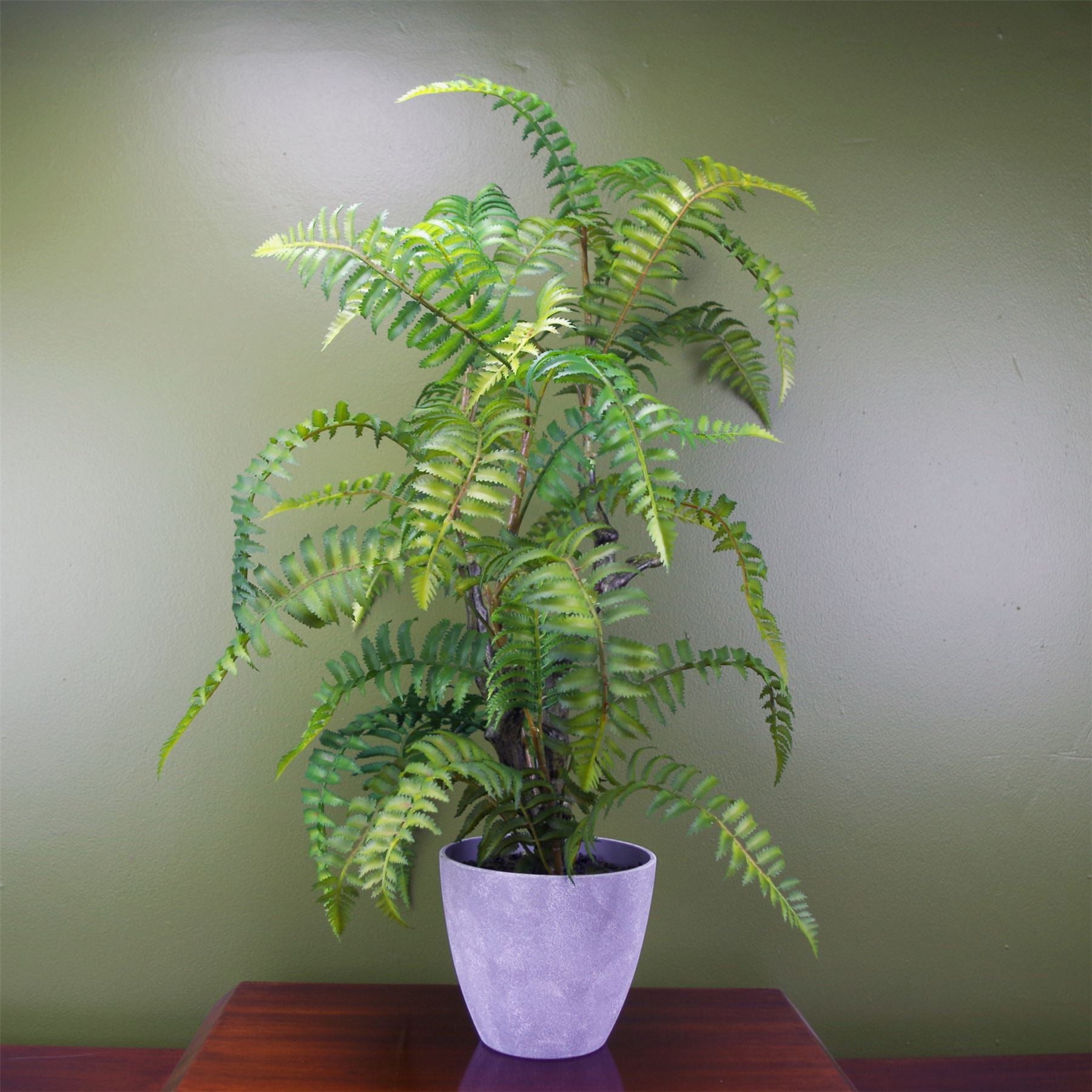 Artificial Fern Tree Plant in Decorative Planter Botanik