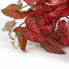 30cm Artificial Trailing Red Caladium - Premium Quality