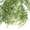 Pack of 6 x Hanging UV and Fire Resistant Artificial Trailing Button Fern Plant 82cm
