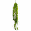 Pack of 6 x 80cm Artificial Trailing Fern Style Hanging Plant Faux Greenery Vine
