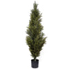 120cm Artificial Natural Look Cedar Cypress Tree - Premium Quality