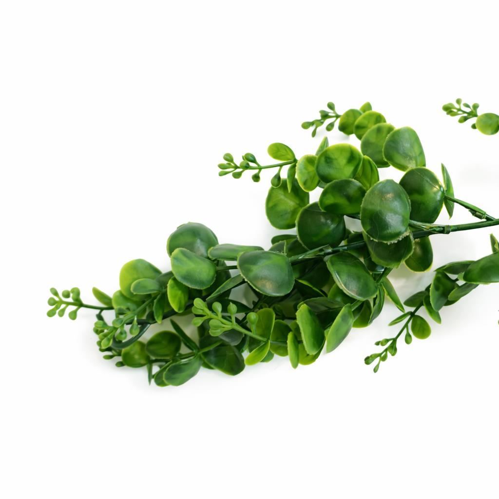 Pack of 6 x 180cm Artificial Eucalyptus Style Green Garland Hanging Decoration - Premium Quality