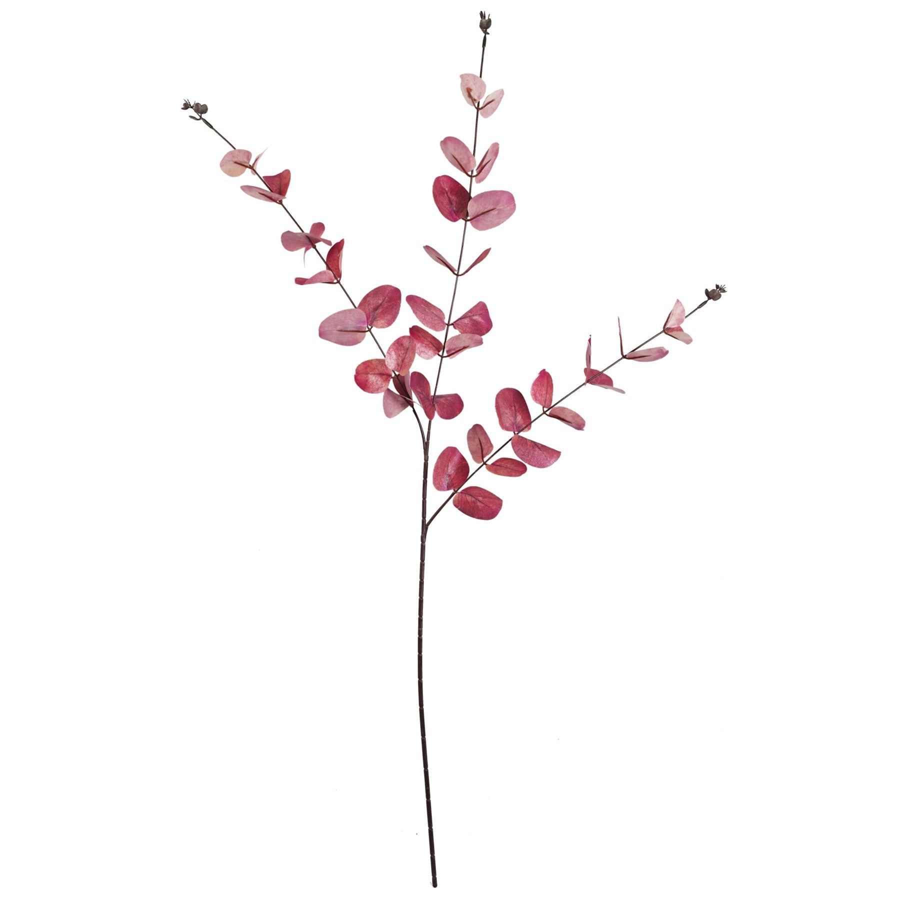 Artificial Foliage Pink Eucalyptus Foliage Stem 80cm