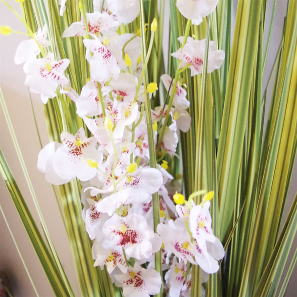 Artificial Flower Orchid Grass Plant - Tall flowering plants Botanik