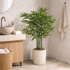 90cm (3ft) Fat Leaf Artificial Bamboo Plants Trees