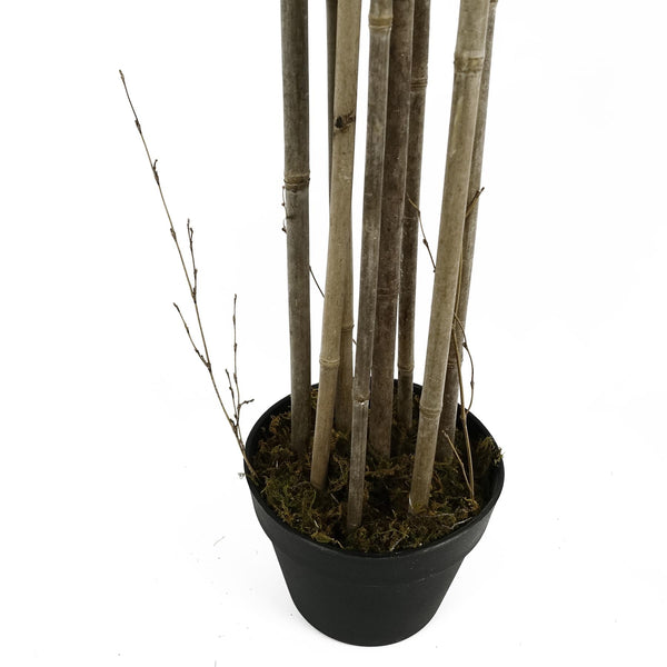 Artificial Bamboo Plants Trees Wood Trunk 180cm 6ft