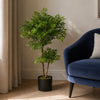 Artificial Ficus Tree Plant 100cm Luxury Ruscus 100cm Real Wood Trunk Botanik